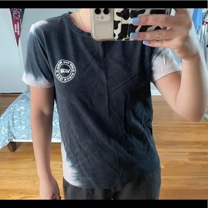 Vans tie dye crop top
